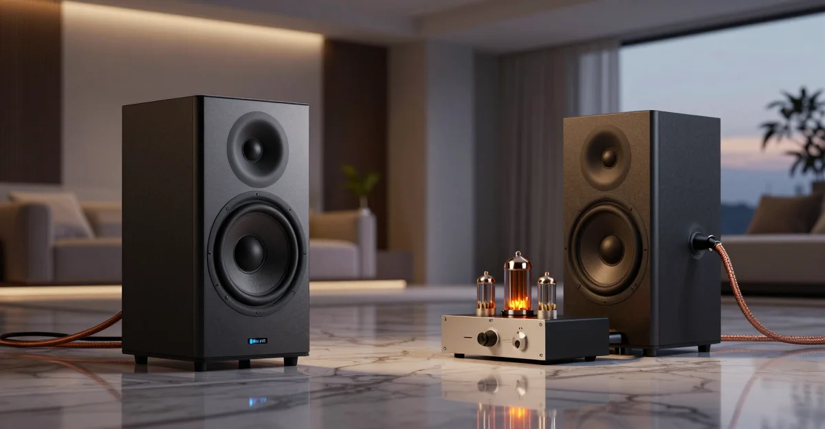 2026 音響選購全攻略：主動式與被動式喇叭比較，科學解析音質預算