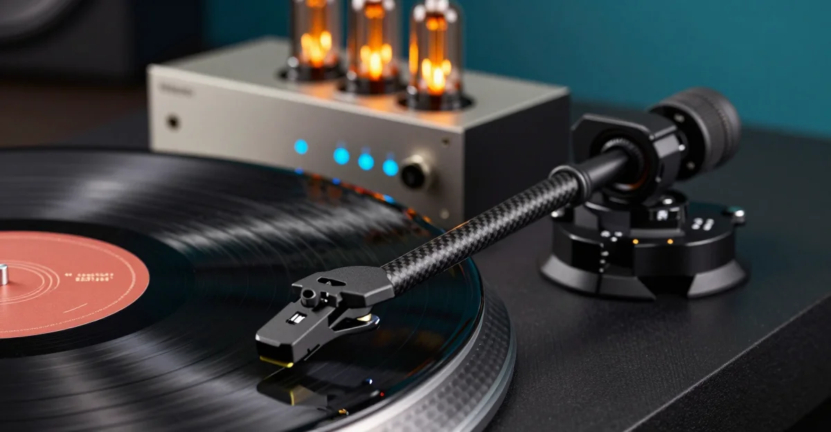 2026 黑膠唱頭放大器配置終極教學：MM/MC 阻抗匹配與底噪排除全攻略