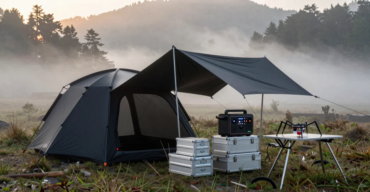 2026 專業露營裝備清單：15件神級好物與防雷決策指南（含 R 值與電力計算）