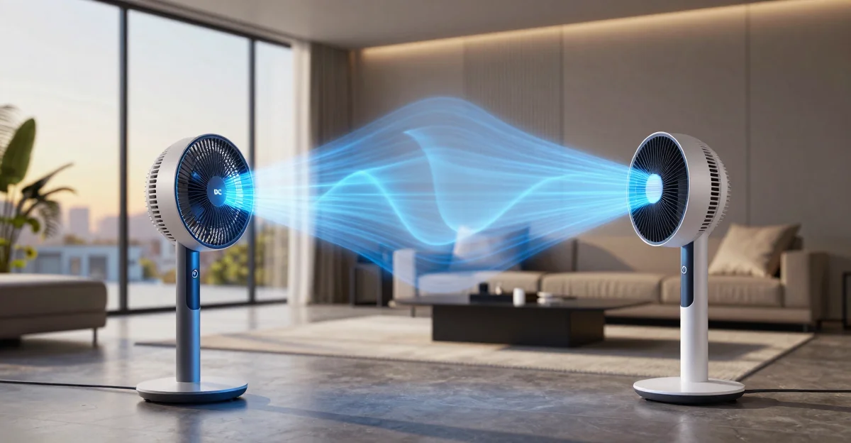 2026 循環扇與電風扇差別終極攻略：3 大神級擺法省下 25% 電費