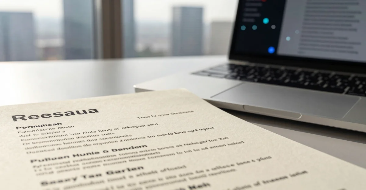 2026 英文履歷範本大全：外商 HR 認可的 Resume 寫作與 ATS 優化