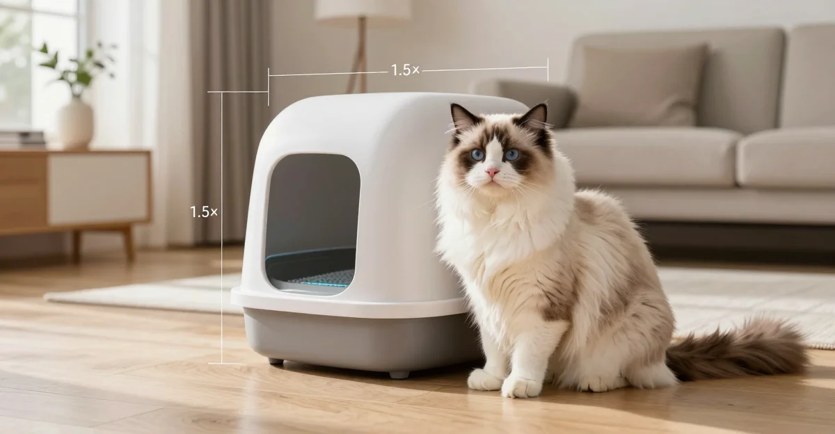 2026 貓砂盆推薦：專家的 1.5 倍公式，徹底解決亂尿與異味