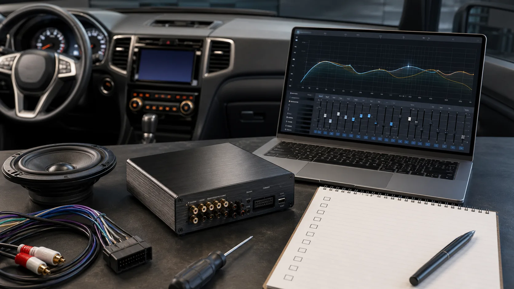 汽車音響DSP價格2026：先換喇叭還是DSP？調音費與預算表一次看