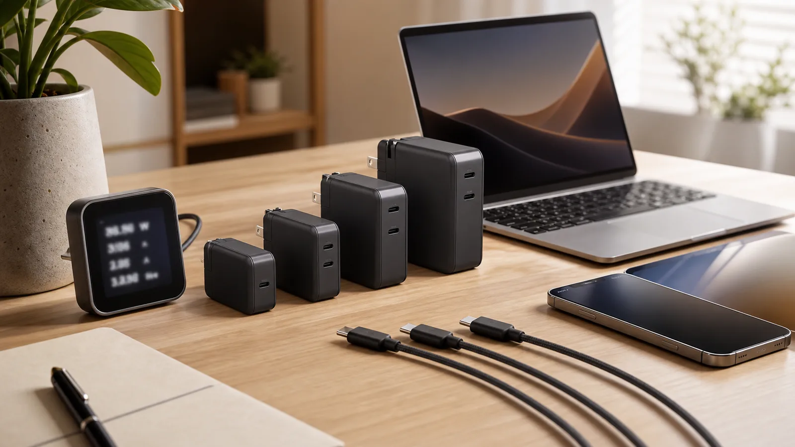 USB PD充電器瓦數怎麼選2026｜手機、平板、筆電與多孔充電配置