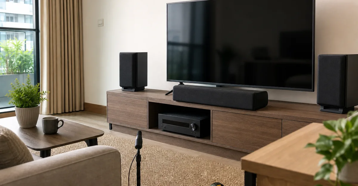 中置喇叭怎麼選？2026 對白不清楚、Soundbar 與 3.1/5.1 家庭劇院升級指南