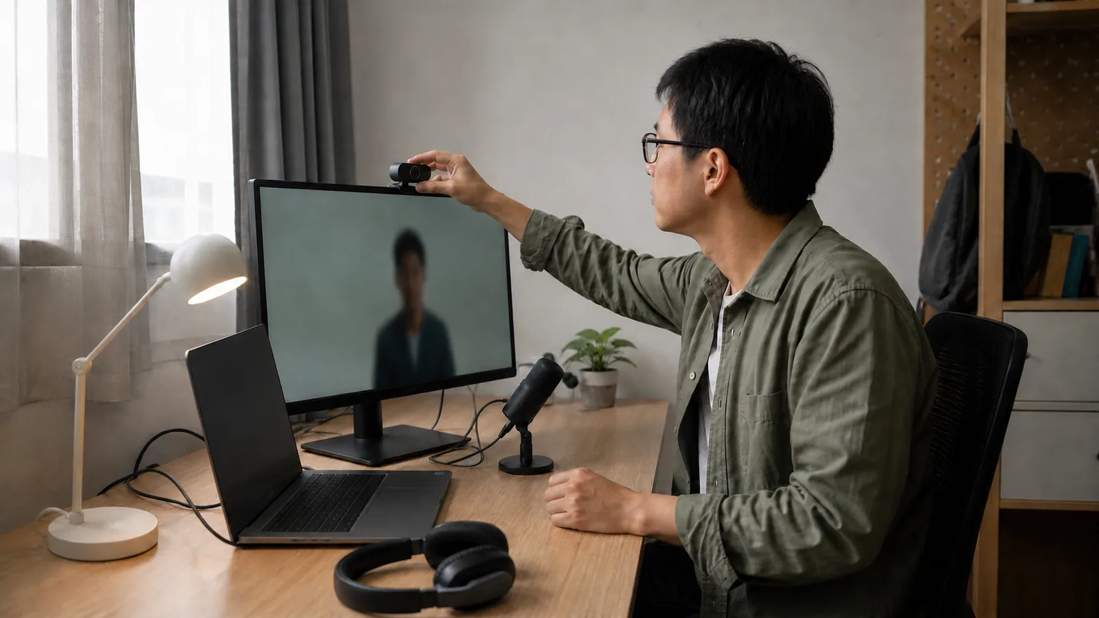 視訊會議設備怎麼升級？2026 Webcam、麥克風與燈光順序