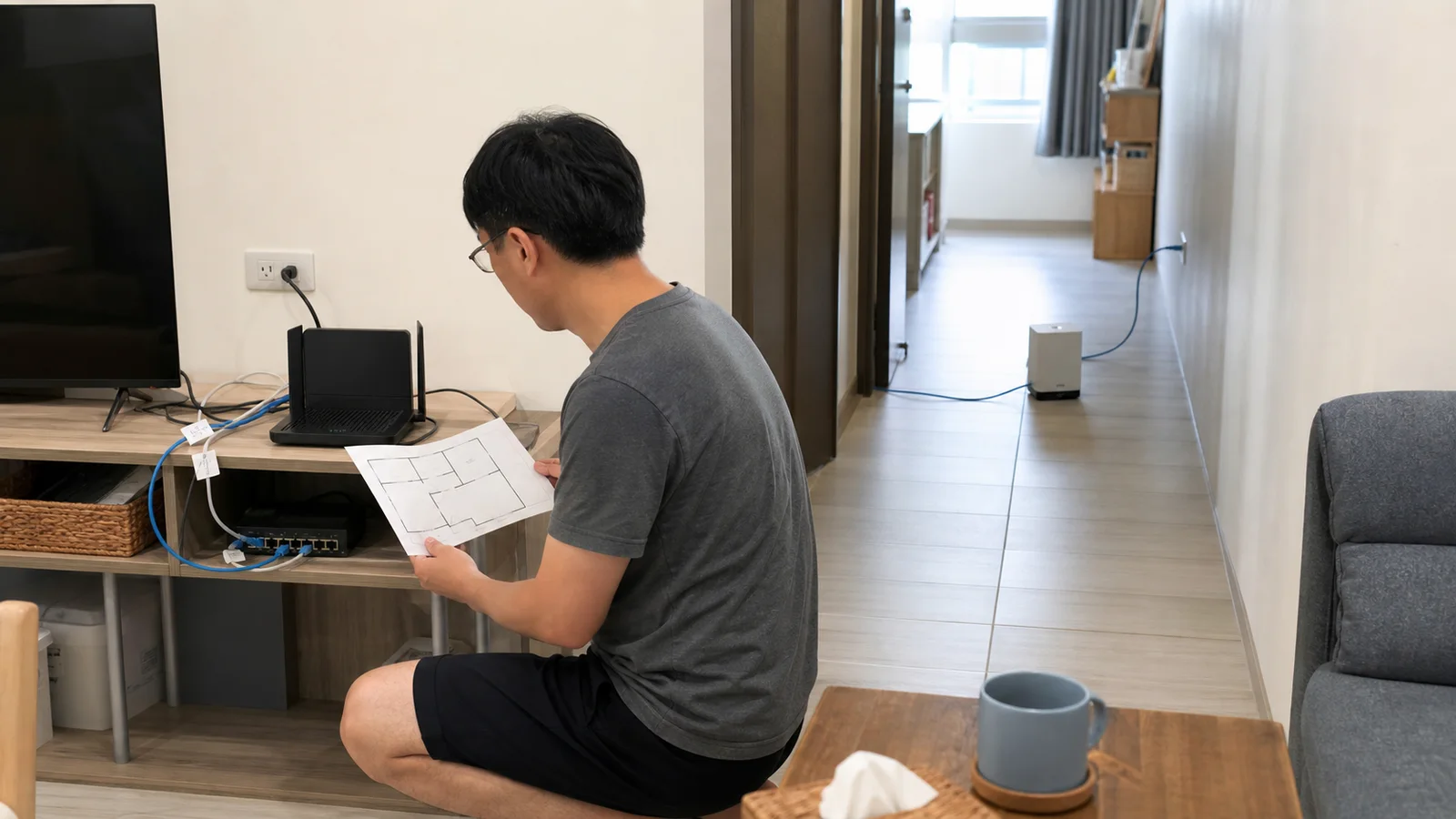 Mesh 路由器推薦怎麼選？2026 雙頻、三頻、Wi-Fi 7 與回程規劃
