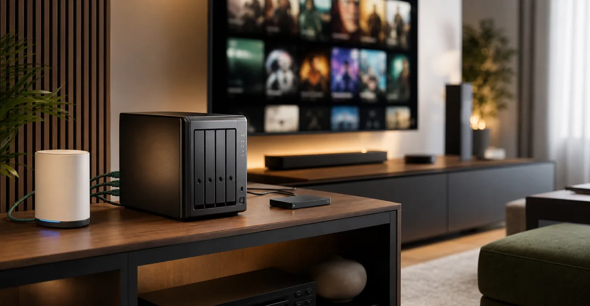 NAS 家庭影音伺服器怎麼選？2026 Plex、Jellyfin、4K 串流與硬碟容量指南