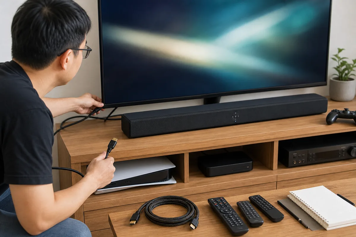 電視聲音延遲怎麼辦 2026｜Soundbar、eARC、藍牙與影音不同步排除