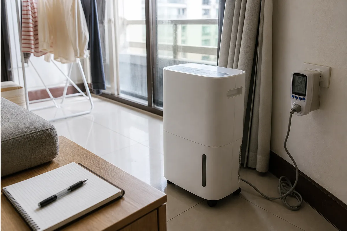 除濕機耗電怎麼算2026｜16L一天開多久、電費公式與省電設定