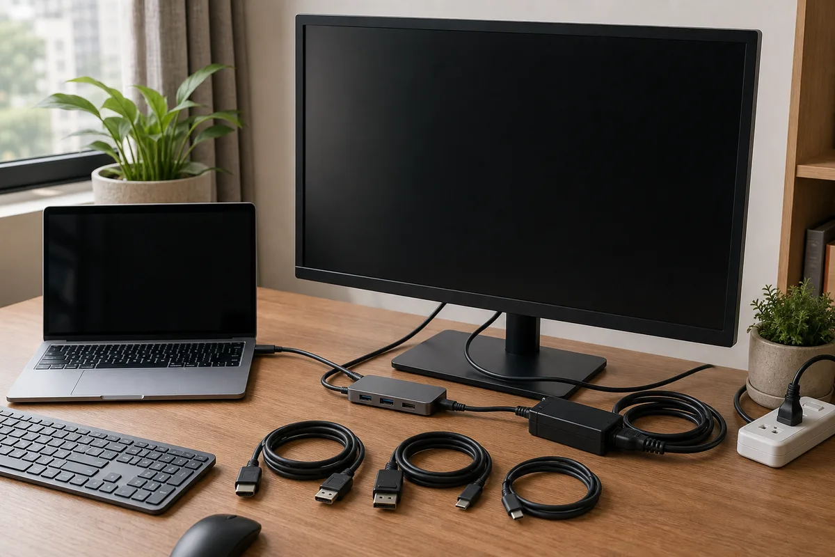 螢幕沒訊號怎麼辦 2026｜HDMI、USB-C、DisplayPort、電源與筆電外接排障