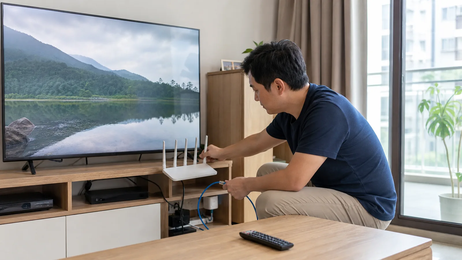 電視 YouTube 一直轉圈圈？2026 智慧電視 Wi-Fi 卡頓分流