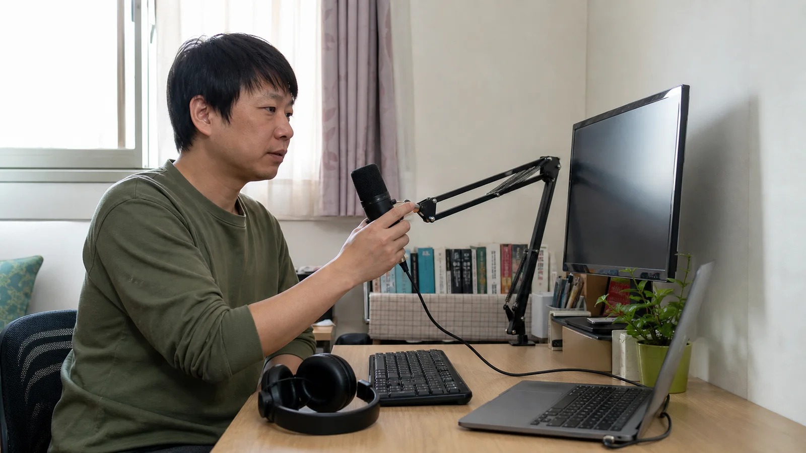 USB 麥克風回音、空洞與底噪怎麼辦 2026｜5 段錄音找出問題層