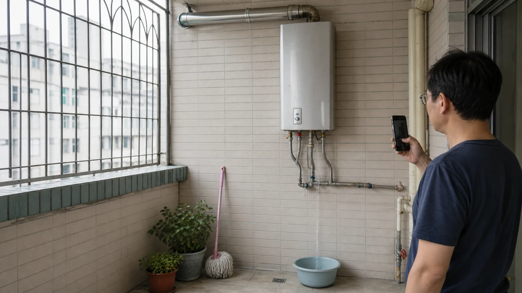 熱水器漏水危險嗎？2026 洩壓閥、瓦斯／電熱分流與停用指南