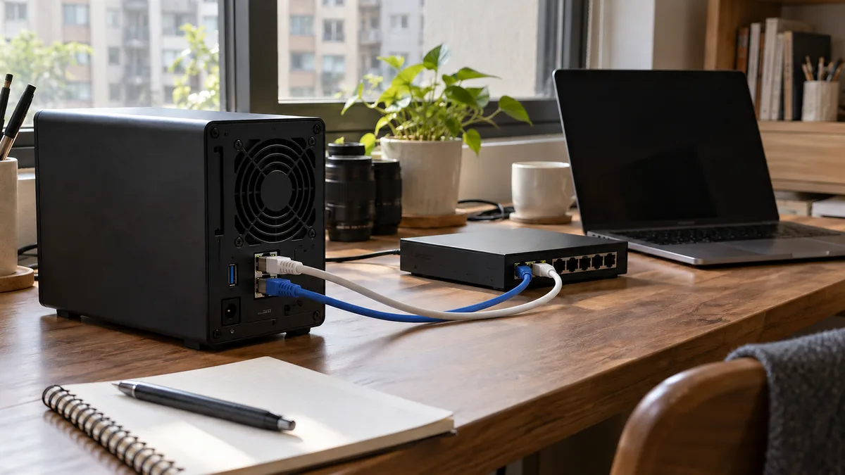 NAS 插兩條網路線會更快？SMB Multichannel、LACP 與驗證